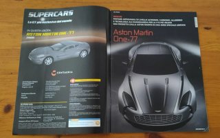 1:43 Aston Martin One-77 2009 Supercars GT