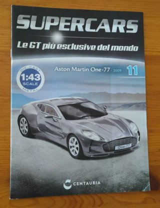 1:43 Aston Martin One-77 2009 Supercars GT