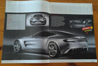 1:43 Aston Martin One-77 2009 Supercars GT