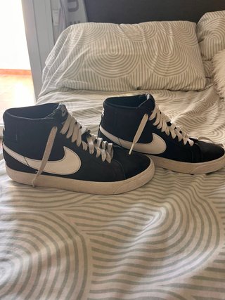 Nike SB Blazer Mid Zapatillas Negras