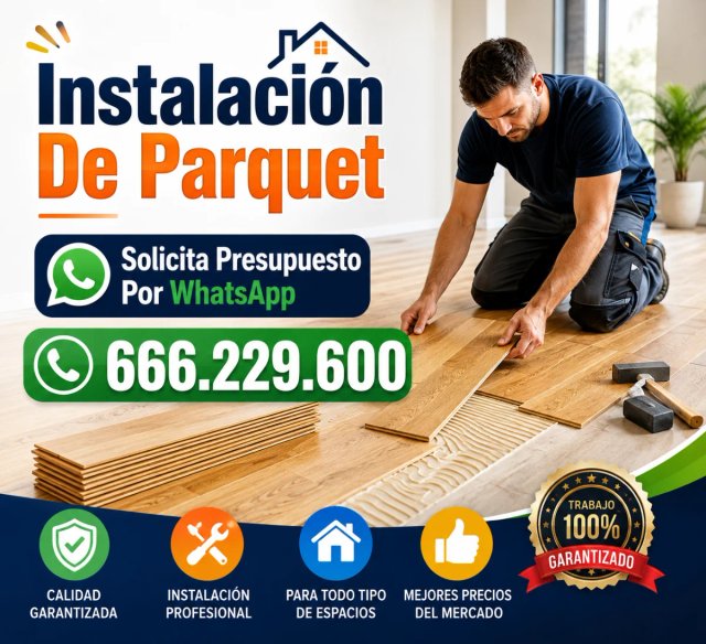 Instalación Parquet Rápido y Profesional