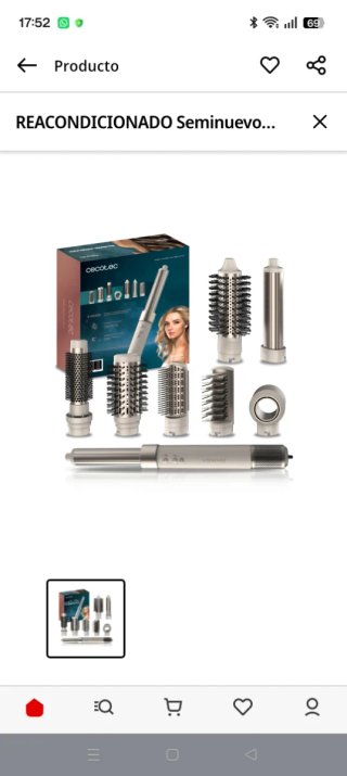 Cecotec Bamba Secador de Pelo Multifunción