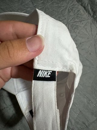 Gorra Nike Blanca Ajustable Niño