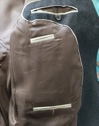 OFERTA!! Chaqueta lana gris Emidio Tucci Talla 56