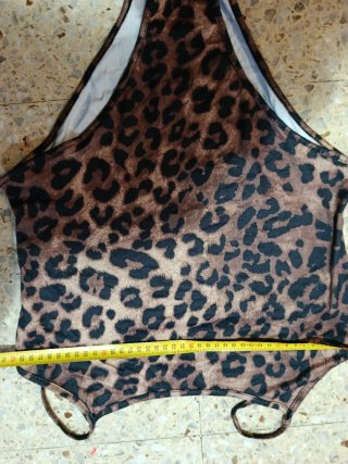 Conjunto leopardo pantalón y top