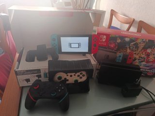 Nintendo Switch Azul/Rojo + Mario Kart