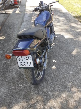 Kawasaki  zephir 550 para piezas sin documentacion