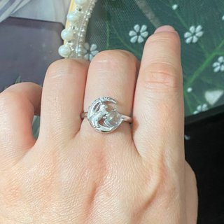Anillo Piedra de Luna Arcoíris Madagascar