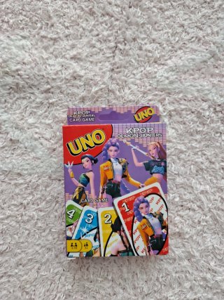 UNO KPOP Demon Hunters Card Game Novo