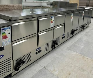 Mesa fría acero inoxidable HOSTELERÍA NUEVA