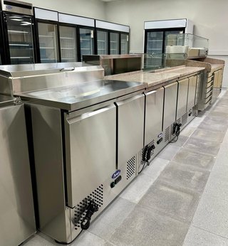 Mesa fría acero inoxidable HOSTELERÍA NUEVA