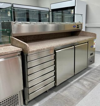 Mesa fría acero inoxidable HOSTELERÍA NUEVA