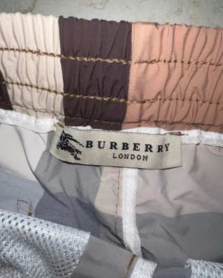 Pantaloncini Burberry Beige/Marrone Check