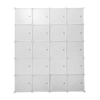 Armario Vestidor 20 Cubos/Puertas Blanco NUEVO