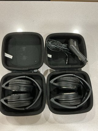 Pack 2 Auriculares Peugeot Bluetooth Negros