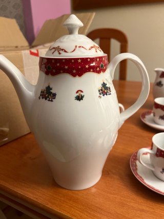 Juego de té porcelana 12 servicios