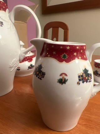 Juego de té porcelana 12 servicios