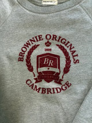 Sudadera Brownie Originals Cambridge Gris