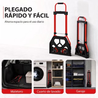 Carretilla Plegable Mango Telescópico