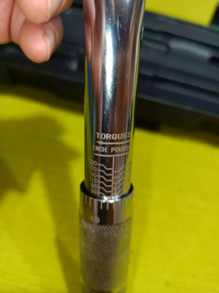 Llave dinamométrica de trinquete