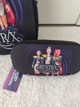 Mochila e Estojo K-Pop Demon Hunters em 3D