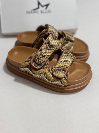 Ciabatte Marc Ellis donna beige marrone