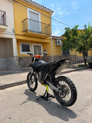 KTM SXF 450 Motocross Negra