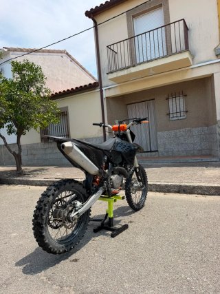 KTM SXF 450 Motocross Negra