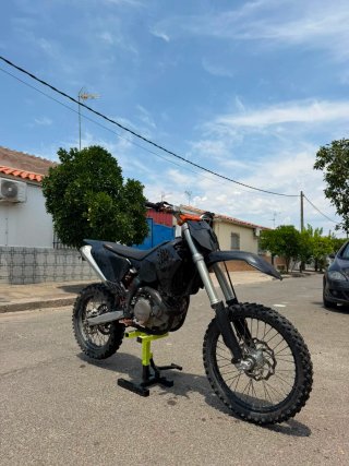 KTM SXF 450 Motocross Negra