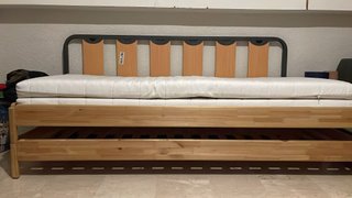 Cama apilable Utaker Ikea + 2 colchones