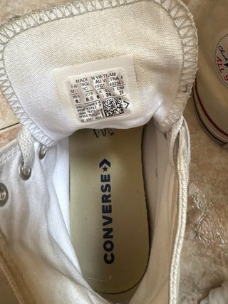 Converse Blancas Altas
