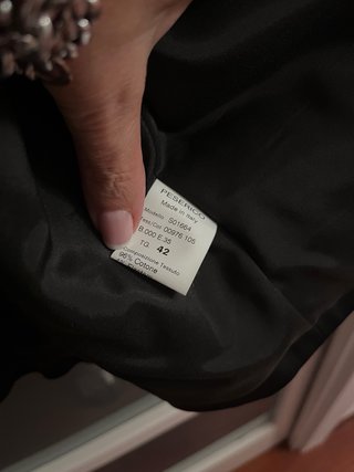 Peserico Blazer Corto Elegante Nero