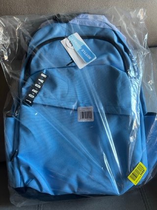 Mochila Jordan Azul Claro Nueva