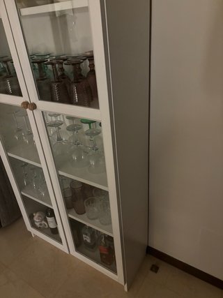Vitrina Billy Ikea Cristal Madera