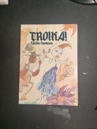 Libro del juego de rol Troika! Edición Numinosa