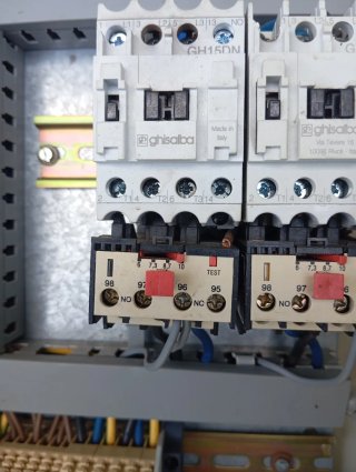 Quadro elettrico con sezionatore