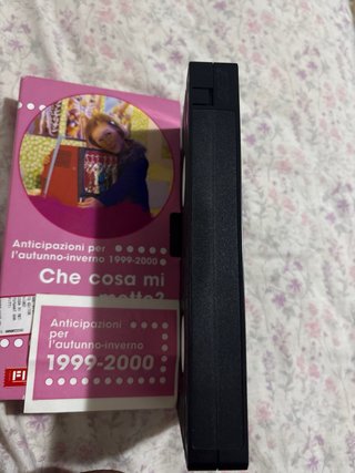 Cinta VHS Anticipazioni Autunno-Inverno 1999-2000