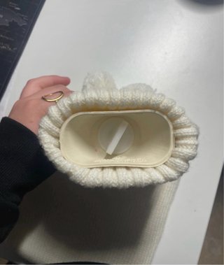 Bolsa térmica con funda de punto