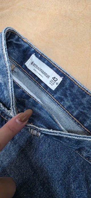 Shorts vaqueros Stradivarius