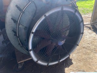 Sulfatador suspendido con ventilador