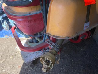 Sulfatador suspendido con ventilador