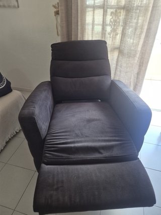 Sillón Relax Eléctrico Gris