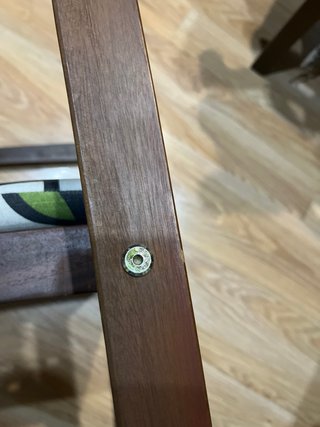 Conjunto Mesa Teca + 6 Sillas