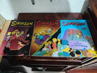 Lote Cómics Los Simpson