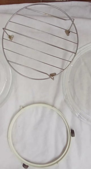Platos giratorios microondas y accesorios