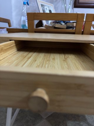 Escritorio madera y patas metal