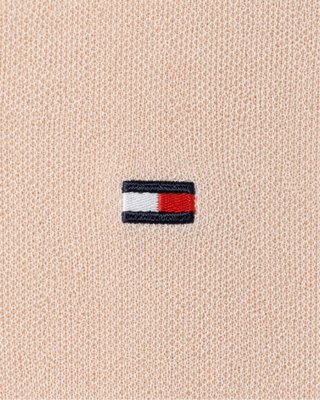 Polo Tommy Hilfiger Beige/Naranja Talla XXL
