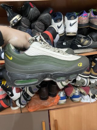 Zapatillas Air Max 95 verdes y blancas