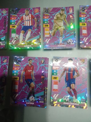 Lote 14 cromos Adrenalyn 2023-2024