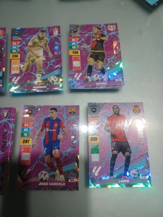 Lote 14 cromos Adrenalyn 2023-2024